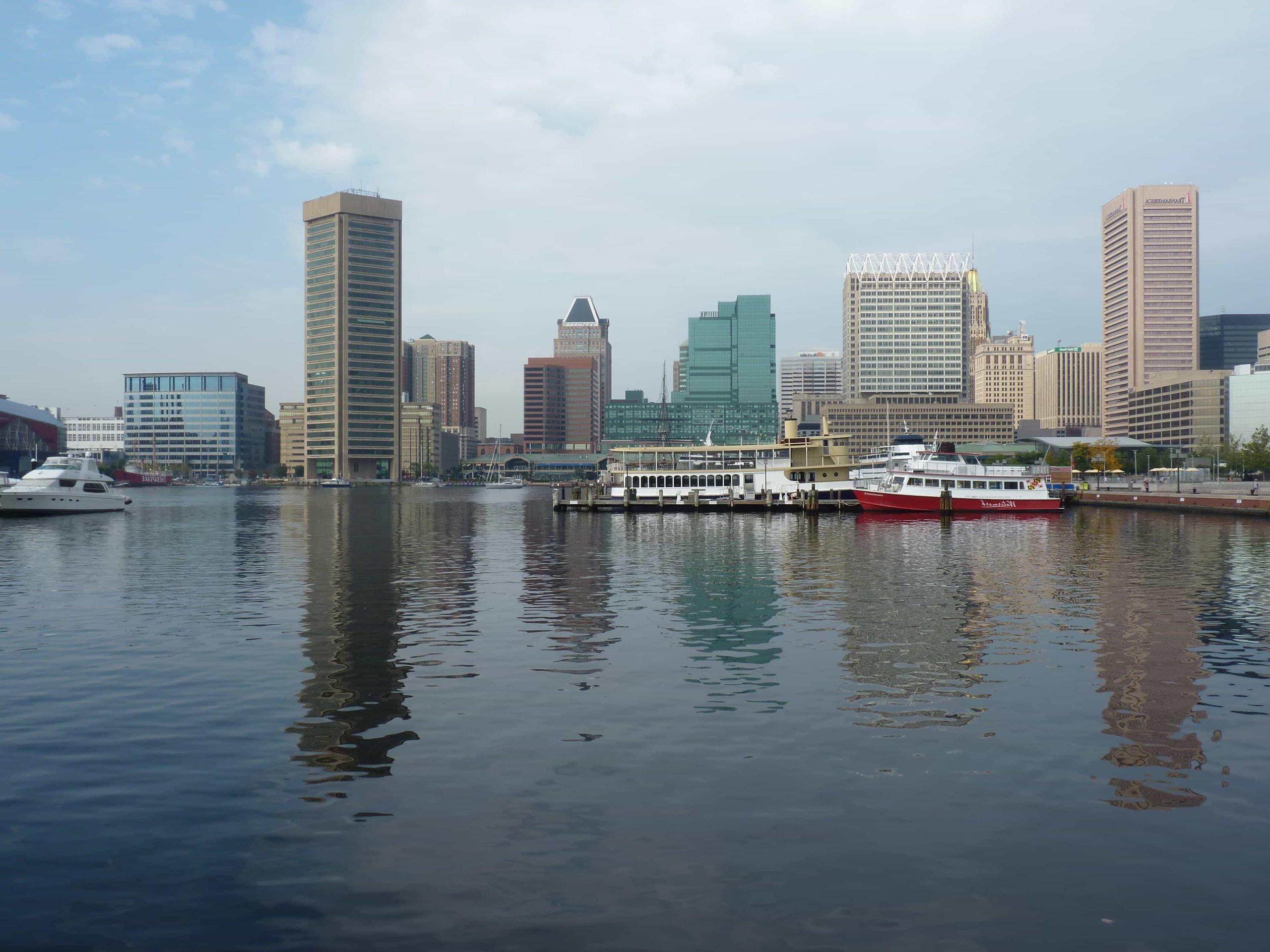 Baltimore Inner Harbor waterfront